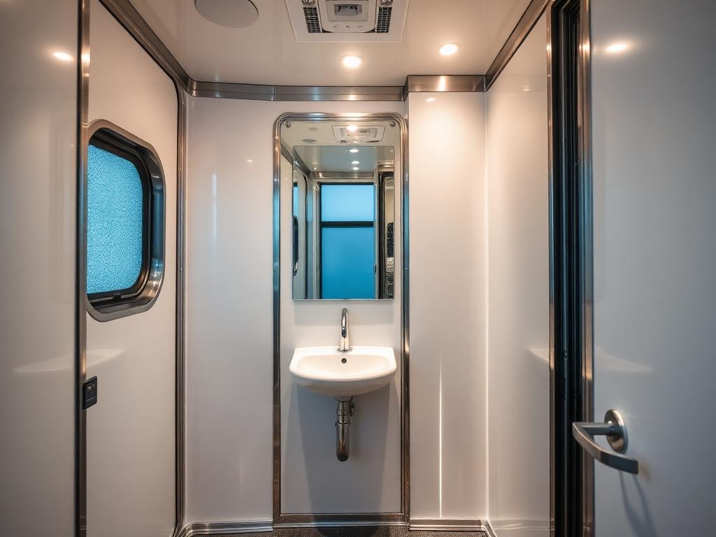 Luxury Restroom Trailers in Newton, NC